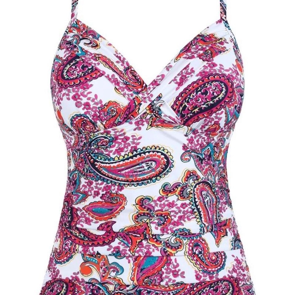 Hilor Paisley Tankini Top
